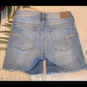 American Eagle Super Stretch Denim Shorts Size 00